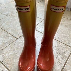 Hunter Original Kids Haze Rain Boots Girls 3